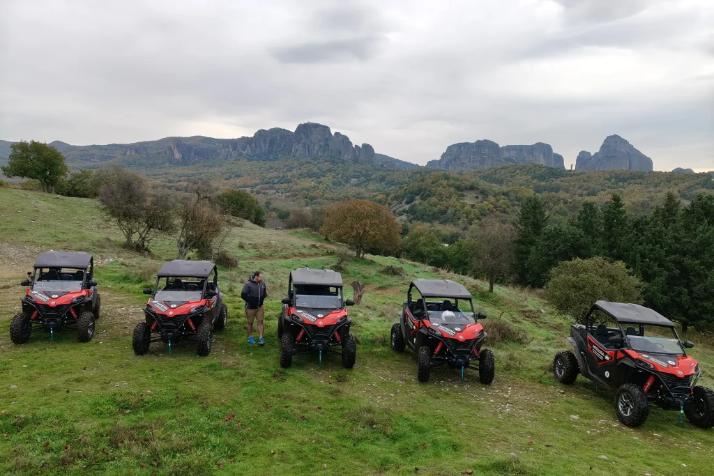 רמת הנהיגה והרכבים הרפתקאות בהתאמה אישית ביוון